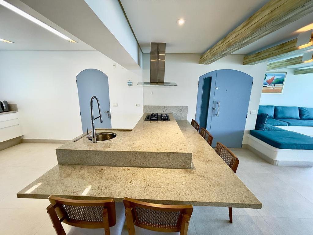 Apartamento Guaruja Morro Do Maluf De Frente Ao Mar! Buitenkant foto